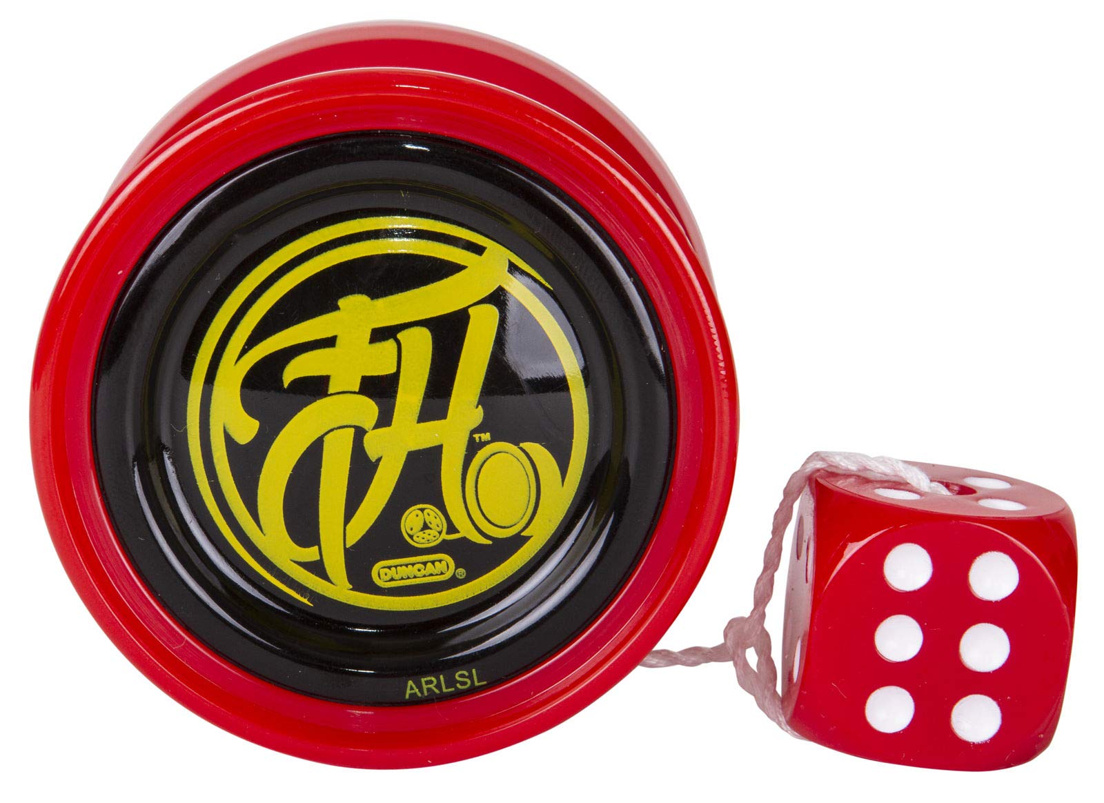 Duncan Toys Freehand Yo-Yo, String Trick Yo-Yo with Counterweight, Ball Bearing Axle and Aluminum Body, Red w/Black Cap