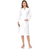 TowelSelections Womens Waffle Robe Kimono Spa Bathrobe Soft Shower Bath Robe for Women XS to XXL