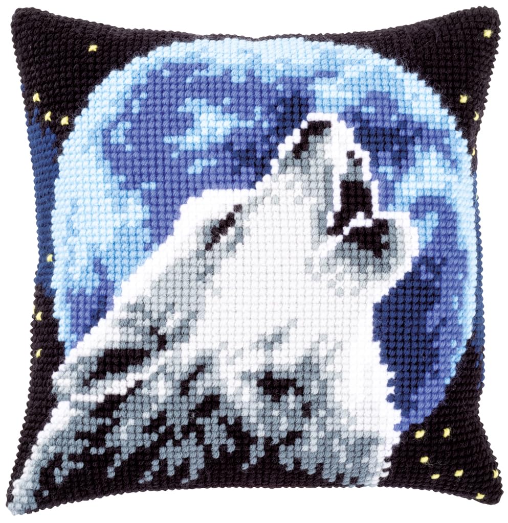 Needlepoint KIT Wolf