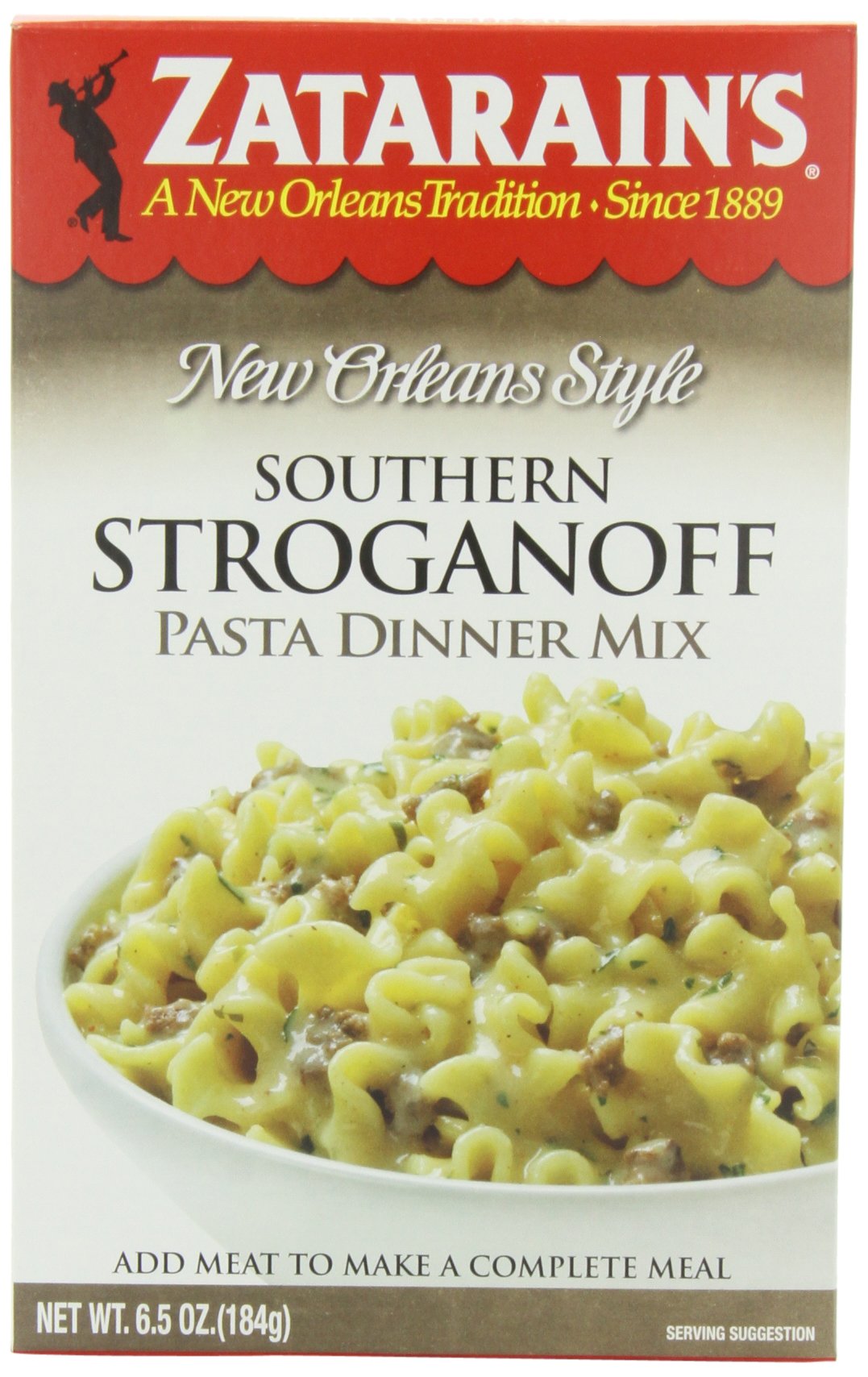 Zatarain's Alfredo Pasta Dinner, 6.3 oz (Pack of 8) Packaged Pasta Dinner Kits