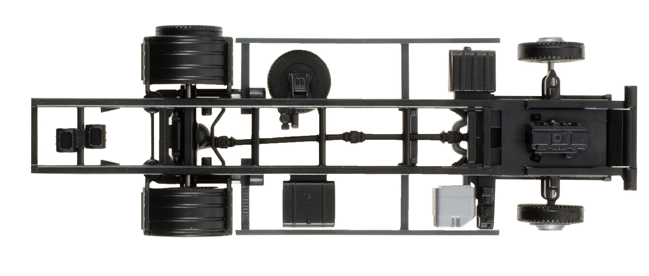 herpa 084482 - truck chassis MAN TGL 75 t for tail elevator