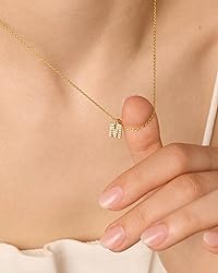 PAVOI 14K Yellow Gold Plated Sliding Adjustable