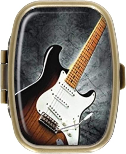Qcc Pastillero Guitarra eléctrica, Caja Decorativa ...