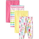 and Toddler Capri Leggings, Multipacks