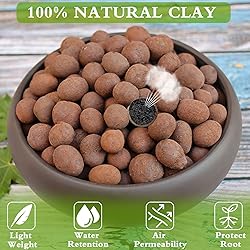 Halatool 16LB Organic Clay Pebbles 4mm-16mm Leca