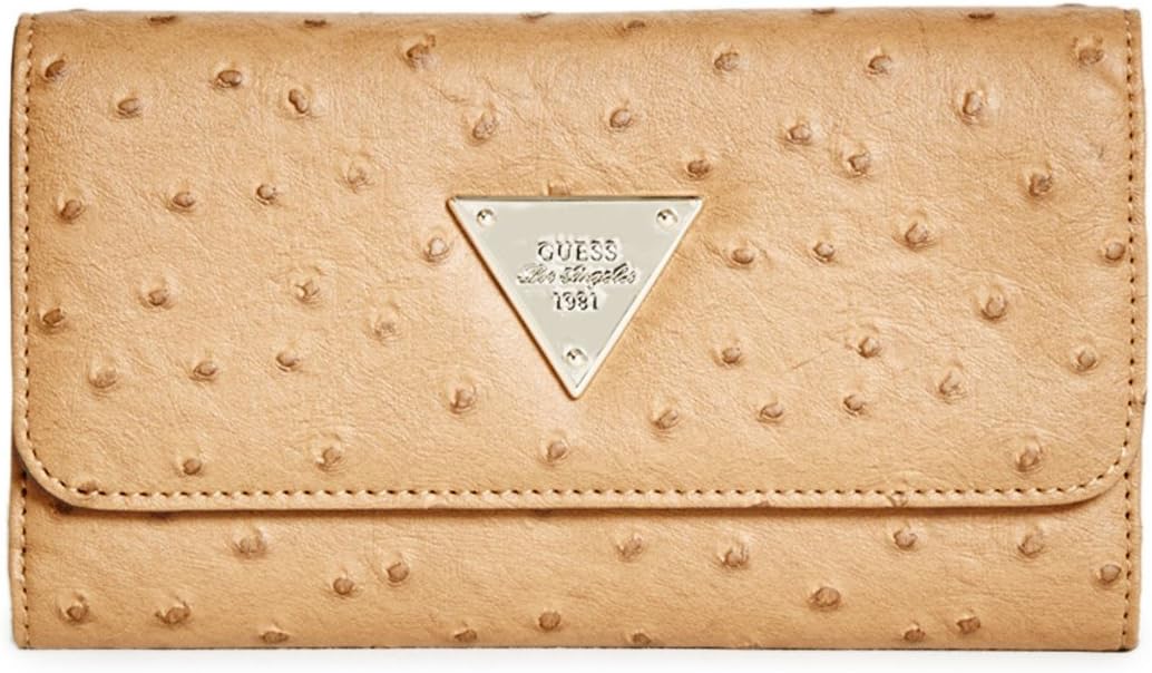 guess ostrich purse