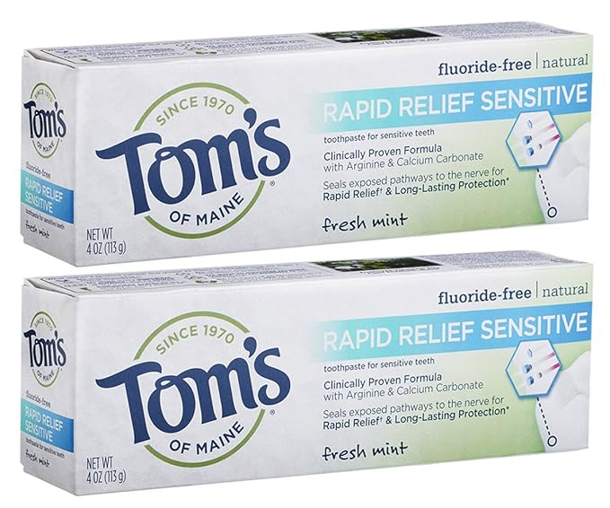 Tom's of Maine, Natural Rapid Relief Sensitive Toothpaste