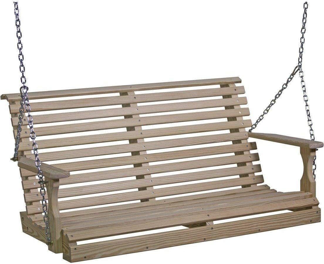 Luxcraft Rollback Pressure Treated Wood 4' Plain Swing