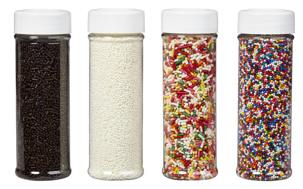 Wilton 710-1175 Everyday Mega Sprinkle Set, 4-Pack