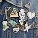 Cute Enamel Brooch Pin Sets Cartoon Animal Lapel Pin Badges for Women Girls Children Clothing Bag Decor
