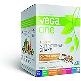 Vega One All-In-One Plant Protein Powder, Coconut Almond, 1.5 oz (10 Count)
