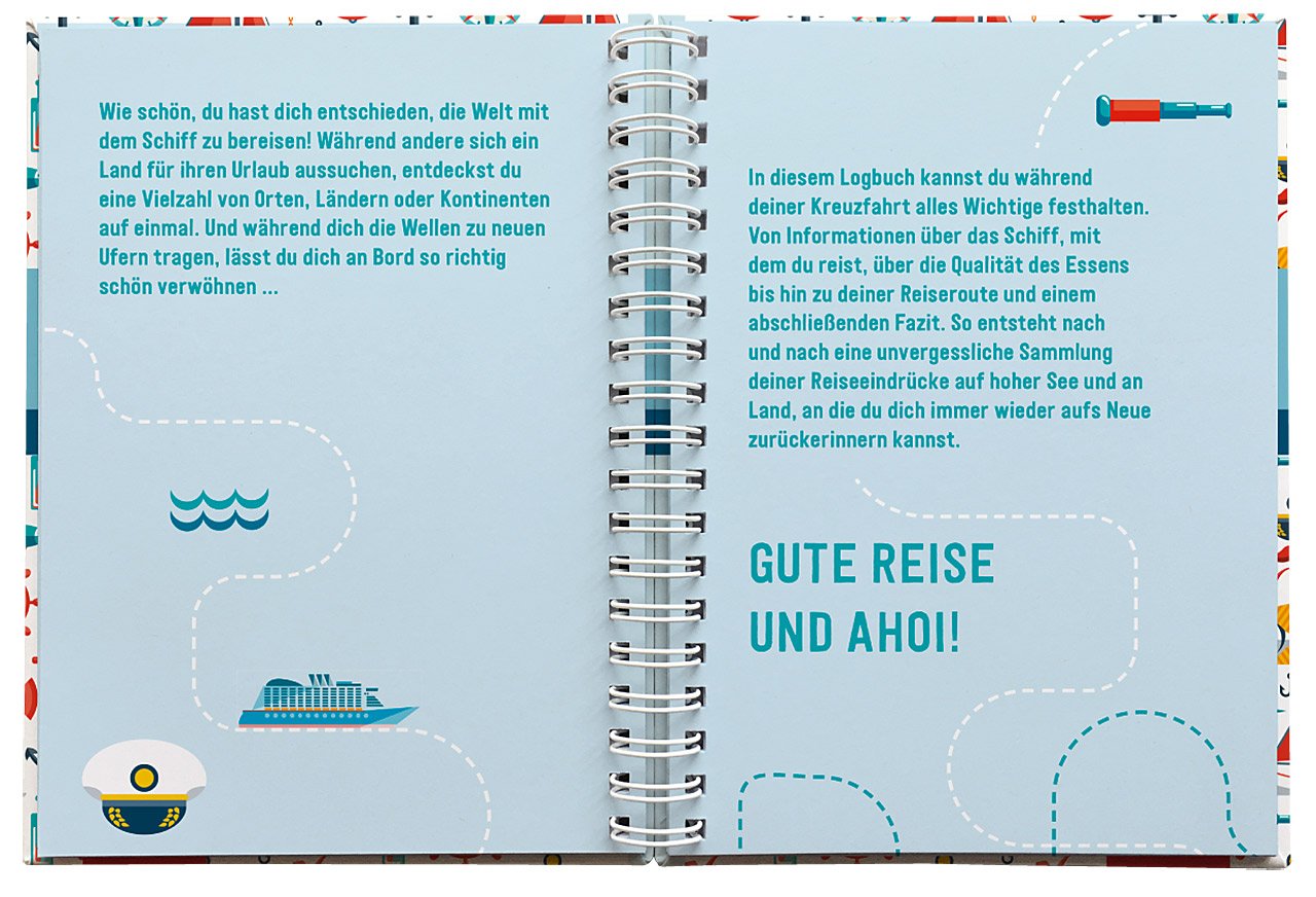 Mein Kreuzfahrt Logbuch Zum Glück Unterwegs 4036442005606