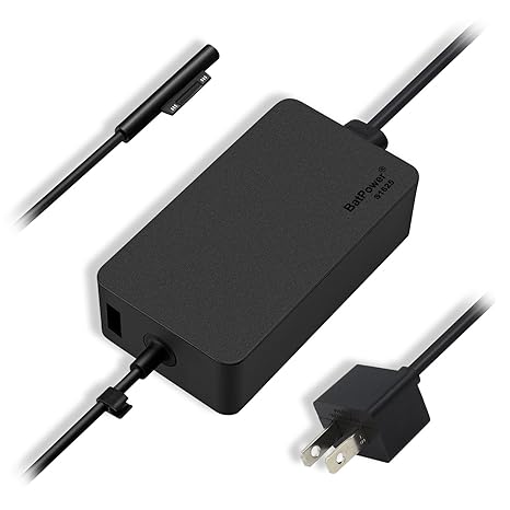 BatPower 12V 2.58A 36W Ladegerät Netzteil für Microsoft Surface Pro 4 Surface Pro 3 und Surface Pro 5 Charger Adapter 1625 la