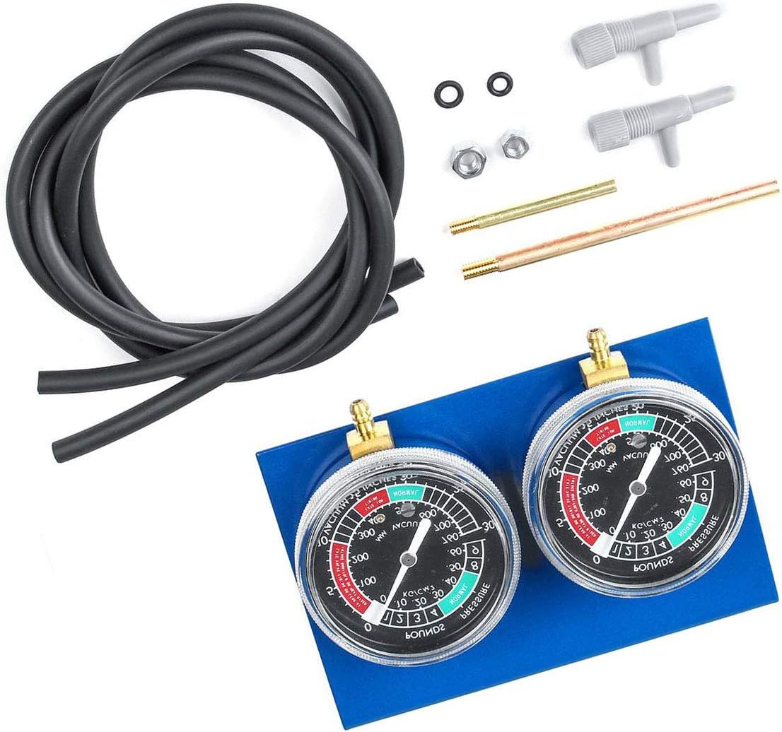 Liseng 2Pcs Motorcycle Carburetor Synchronizer Vacuum