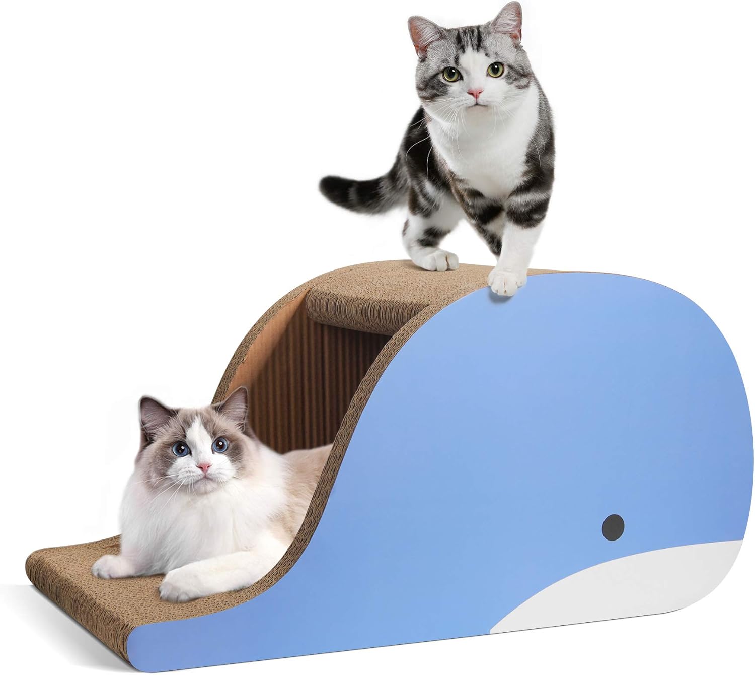 corrugated cardboard cat house