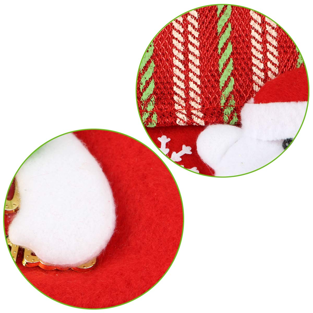 Dreampark Mini Christmas Stocking, (16 Pack) Xmas Stocking Christmas Tree Ornaments Decorations 6\