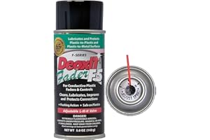 DeoxIT Fader F5S-H6 Spray, Contact Cleaner/Lube/Protector for Conductive Plastics & Carbon Controls, 142g, Pack of 1