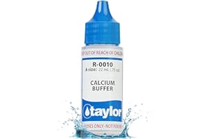 Taylor R-0010-A, Calcium Buffer Reagent, 0.75 Ounce, for Testing Calcium Hardness in Pool and Spas, Dropper Refill for Water Test Kits, Replace Annually | Made in The USA