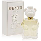 A CENTER Honey Bear White Women's Perfume White Currant, Peony,Jasmine,Mandarin Eau De Parfum Long Lasting Fragrance 3.4Fl Oz Perfume for Women with Elegant Bottle