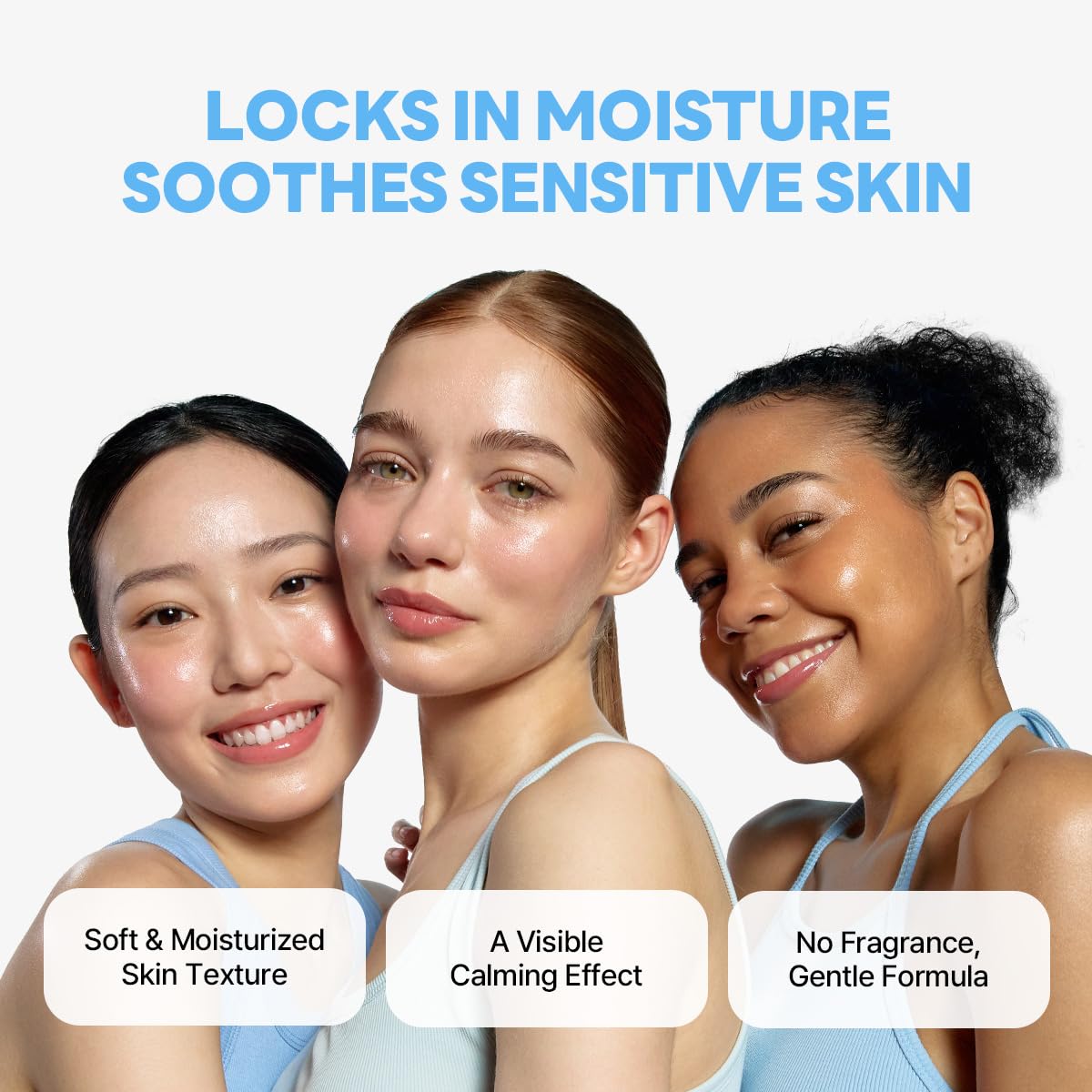 ROUND LAB 1025 Dokdo Cream 2.71 Fl Oz, 48-Hour Deep Hydrating Face Moisturizer for Acne-Prone, Redness and Sensitive Skin with Ceramide, Skin Barrier Repair Face Cream, No Fragrance, Korean Skin Care