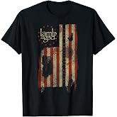 Lamb of God Pure American Metal Flag T-Shirt