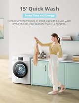 COMFEE' 10kg Washing Machine A-10% Energy BLDC 1400rpm White view 4