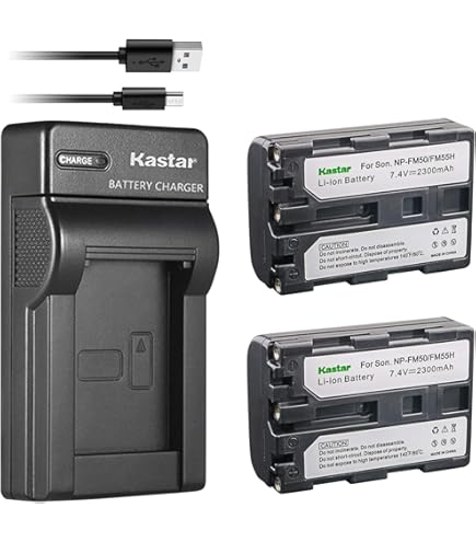 DSTE NP-FM50 NP-FM55H NP-FM30 vervangende batterij compatibel met Sony CCD-TRV108, CCD-TRV116, CCD-TRV118, CCD-TRV126, CCD-TRV128, CCD-CCD-TRV138, CCD-TRV208