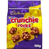 Cadbury Crunchie Rocks Chocolate Bag 100g (Pack of 3)