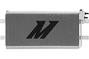 Mishimoto MMTC-RAM-03SL Automatic Transmission Oil Cooler, Compatible with Dodge Ram Cummins 2500, 3500 5.9L & 6.7L, 2003-2009