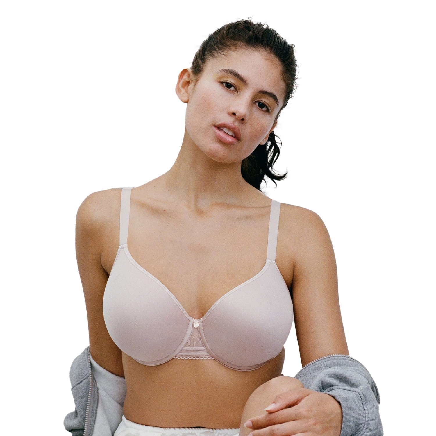 Photo 1 of Chantelle Women's C Jolie Memory Foam T-Shirt Bra, Pink, 34C