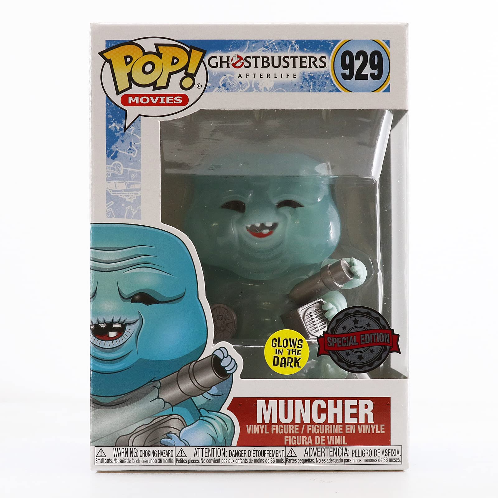 Funko Pop! Ghostbusters Afterlife Muncher #929- Special Edition Glow