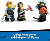 LEGO City 3in1 Helicopter Fire Engine Submarine Remix 60462 3 Minifigures view 6