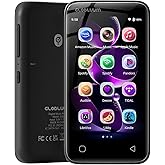 160GB MP3 Player with Bluetooth 5.0 and WiFi, Music Player with Spotify, Audible, Amazon Music, Pandora, Libby, Spotify Kids, 4" Touchscreen Android MP4 Player with HiFi Sound (Black)