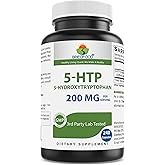 Brieofood 5-HTP 200mg per Serving - 240 Capsules - 5-Hydroxytryptophan for Healthy Relaxation - 3rd Party Lab Tested