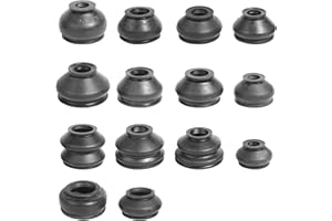 RACOONA 14PCS Ball Joint Boot,Car Accessories Ball Joint Dust Boot,Universal Silicone Dust Boots Cover for Tie Rod,Ball Joint Rubber Dust Boot Covers,Rubber Joint Kit,Suitable for Most Vehicles