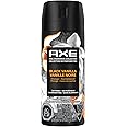 AXE Fine Fragrance Collection Premium Body Spray for Men, Black Vanilla deodorant with 72H odour protection and freshness, in