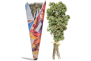 ARTIGIANI DEI SAPORI - Dried Oregano Sprigs, 40G (1.4 oz) Picked Fresh, Italian Dried Whole Oregano Stems, Calabrian, Boquet, Herb, Spices