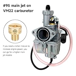 FVRITO Mini Bike 212 Carburetor VM22 Carb Kit for