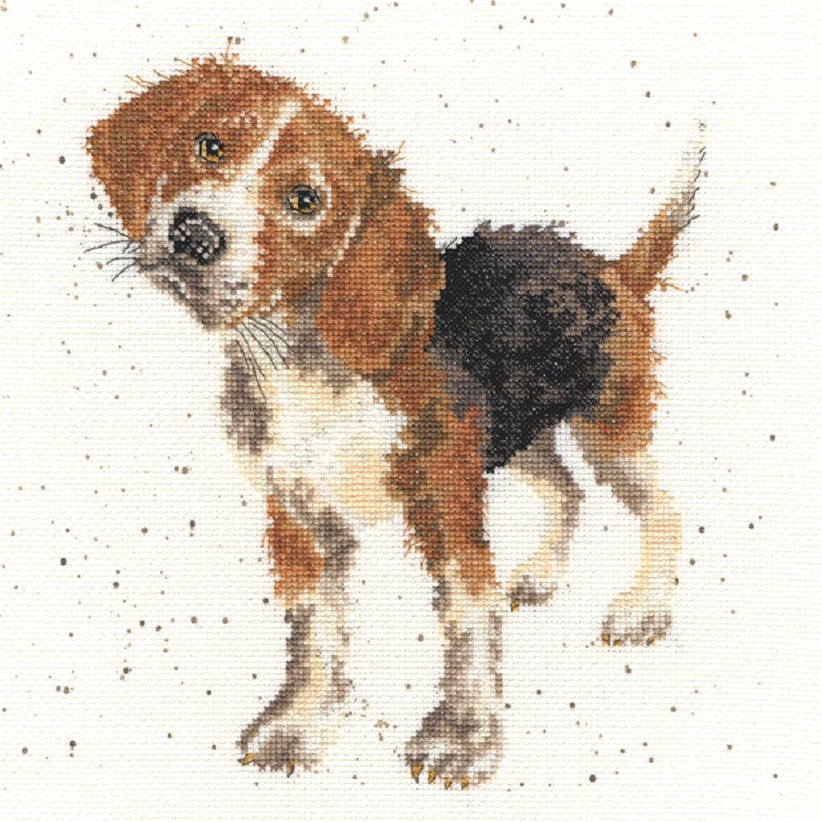 Bothy Threads Cross Stitch Kit - Wrendale Designs - Beagle