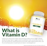 Nu U Nutrition Vitamin D 1000IU 365 Softgels UK Made D3 1 Day 1 Year view 7