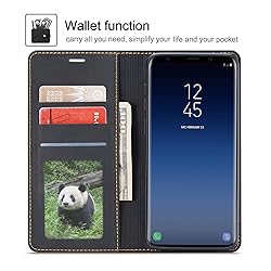 QLTYPRI Samsung Galaxy S8 Plus Case, Premium PU