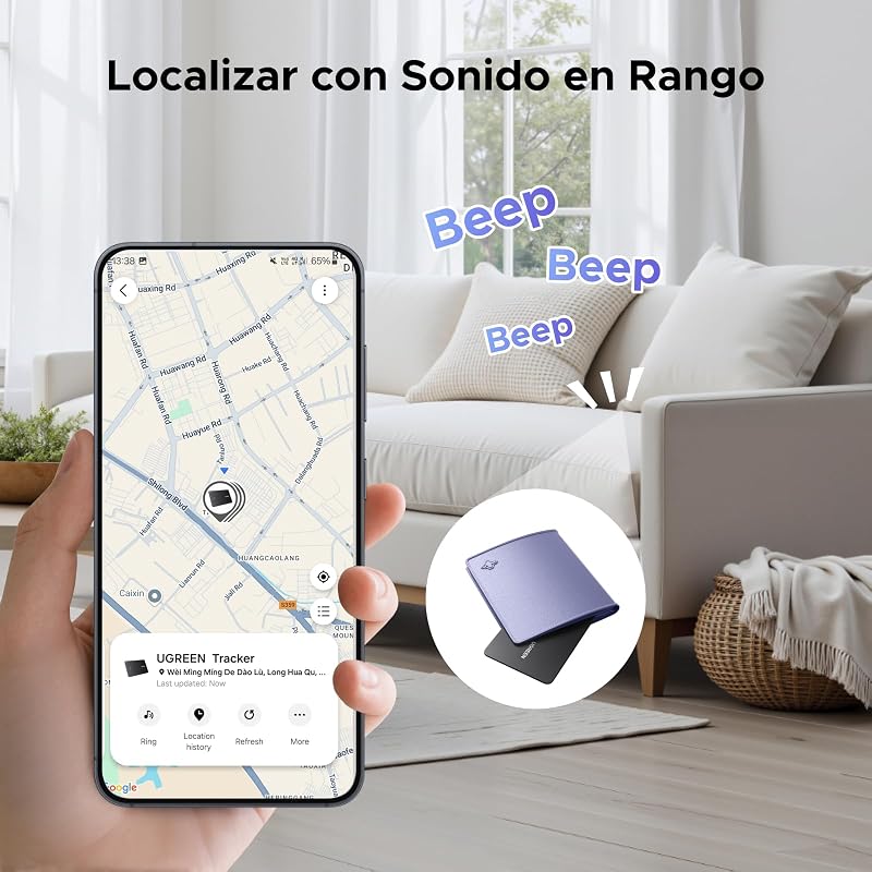 FineTrack Slim S Smart Finder Tag Sólo Samsung SmartThings