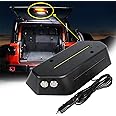 AUDEXEN LED Trunk Light Compatible with Jeep Wrangler JL JLU 2018-2024, LED Cargo Light with White light and Flash Amber Warning Light, Direct Plug in Cigarette Lighter Socket
