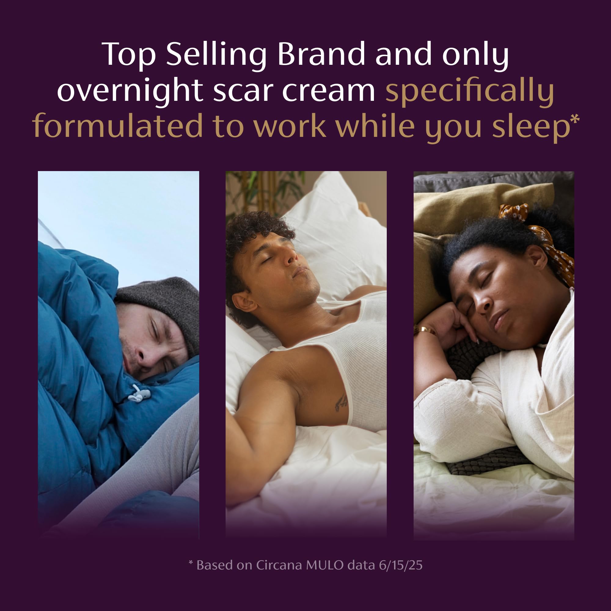 Mederma PM Intensive Overnight Scar Cream, Works with Skin's Nighttime Regenerative Activity, Clinically Shown to Make Scars Smaller and Less Visible, 1.0 Oz (28g)