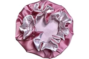AKISS Baby Infant Newborn Toddler Satin Silk Hair Bonnet for Baby Girl Boy Sleeping Kids Cap Hat