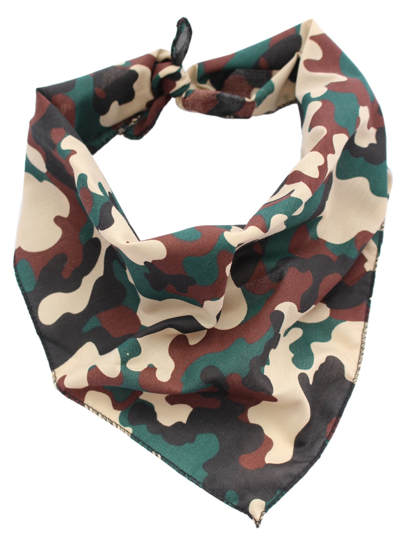 Pet Pooch Boutique Army Bandana for Dog, Medium/Large
