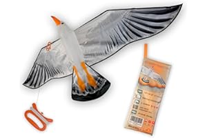 ORGCLDKT- 3D Lifelike Style Bird/Eagle Kite, Super Easy to Fly with, Ideal for Kids, Adults, Girls, Boys. Kites for The Beach, Grassland, Hiking
