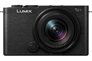 Panasonic LUMIX S9 Full-Frame Mirrorless Camera with S 18-40mm F4.5-6.3 Lens, Compact, Lightweight Body, Perfect for Social Media and Travel, Cameras for Photography, DC-S9NK