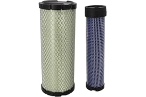 SundiooK Air Filter & for Pre Filter 2508301-S 2508304-S 11013-7020 11013-7019, 2-Pack, Plastic, Compatible with for OEM 2508