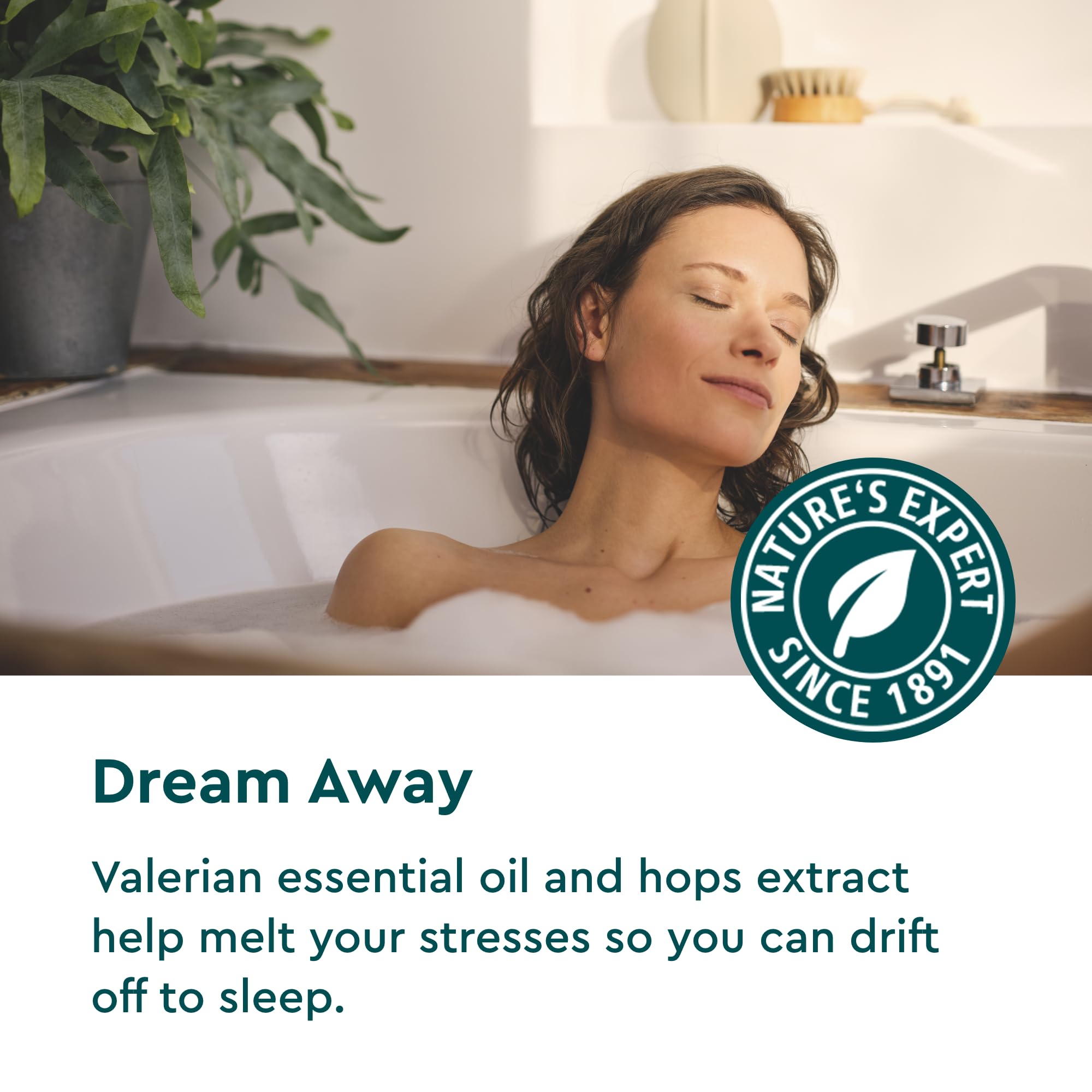 Kneipp Dream Away Valerian & Hops Bath Oil - Good for Unwinding Before Bed - Vegan - 3.4 fl oz - Up to 10 Baths